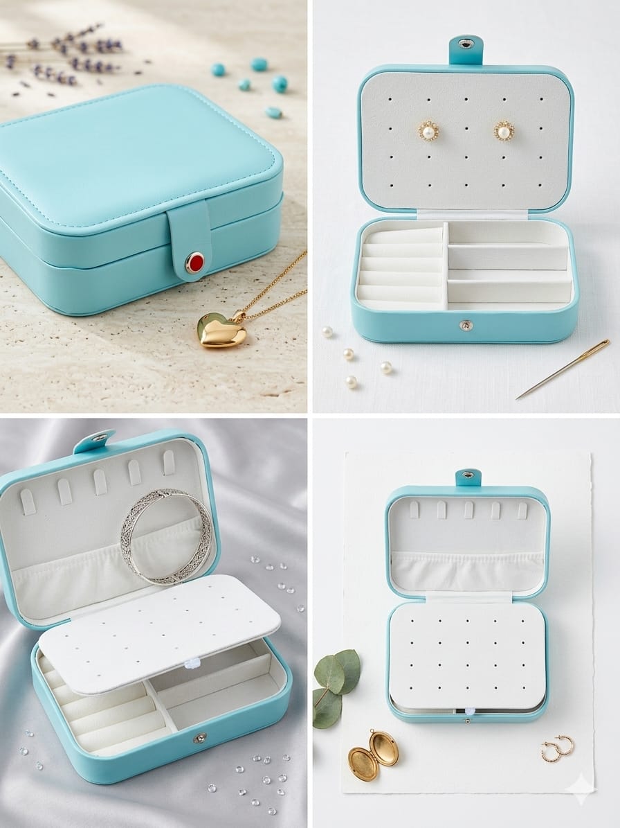 Premium Portable Jewellery Storage Case