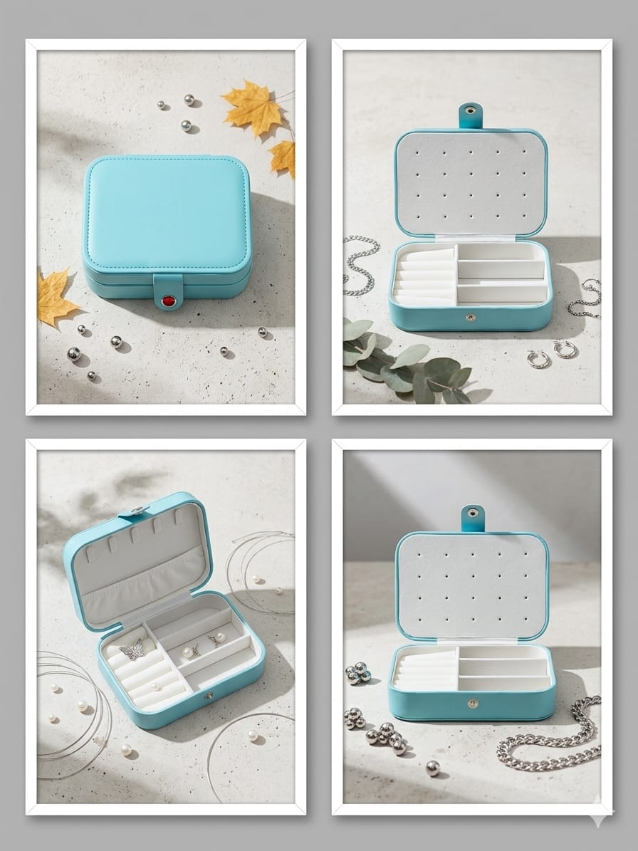 Premium Portable Jewellery Storage Case