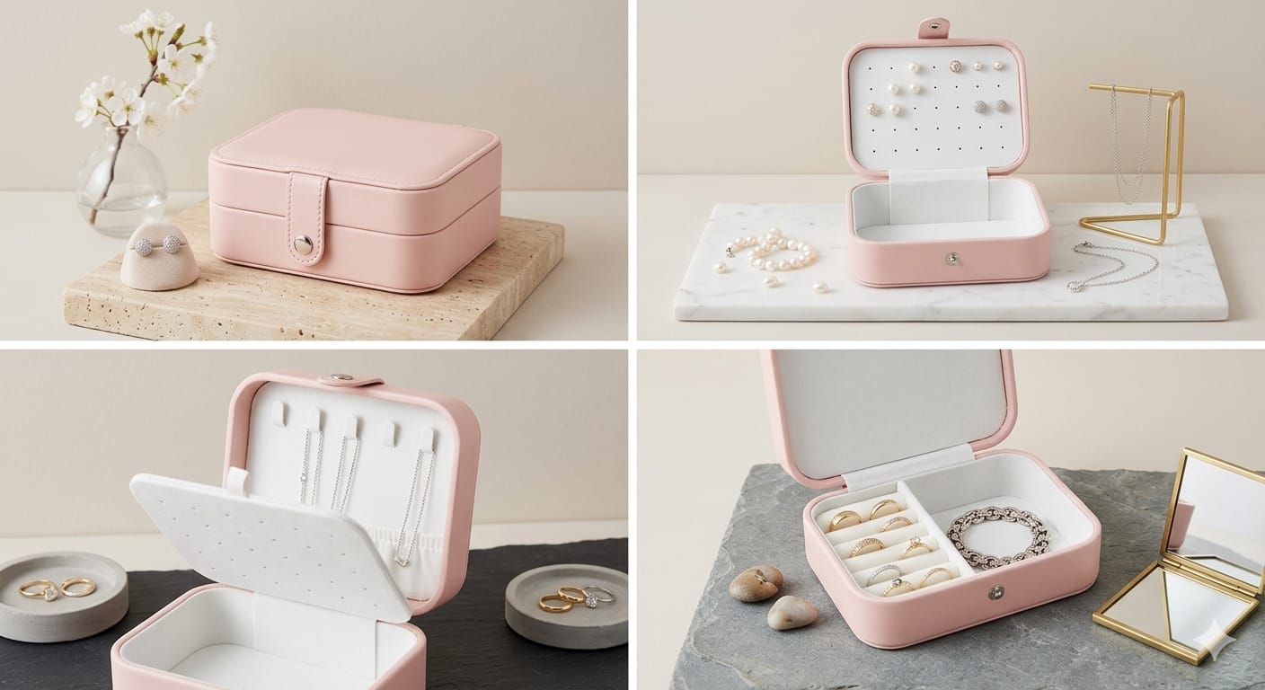 Premium Portable Jewellery Storage Case