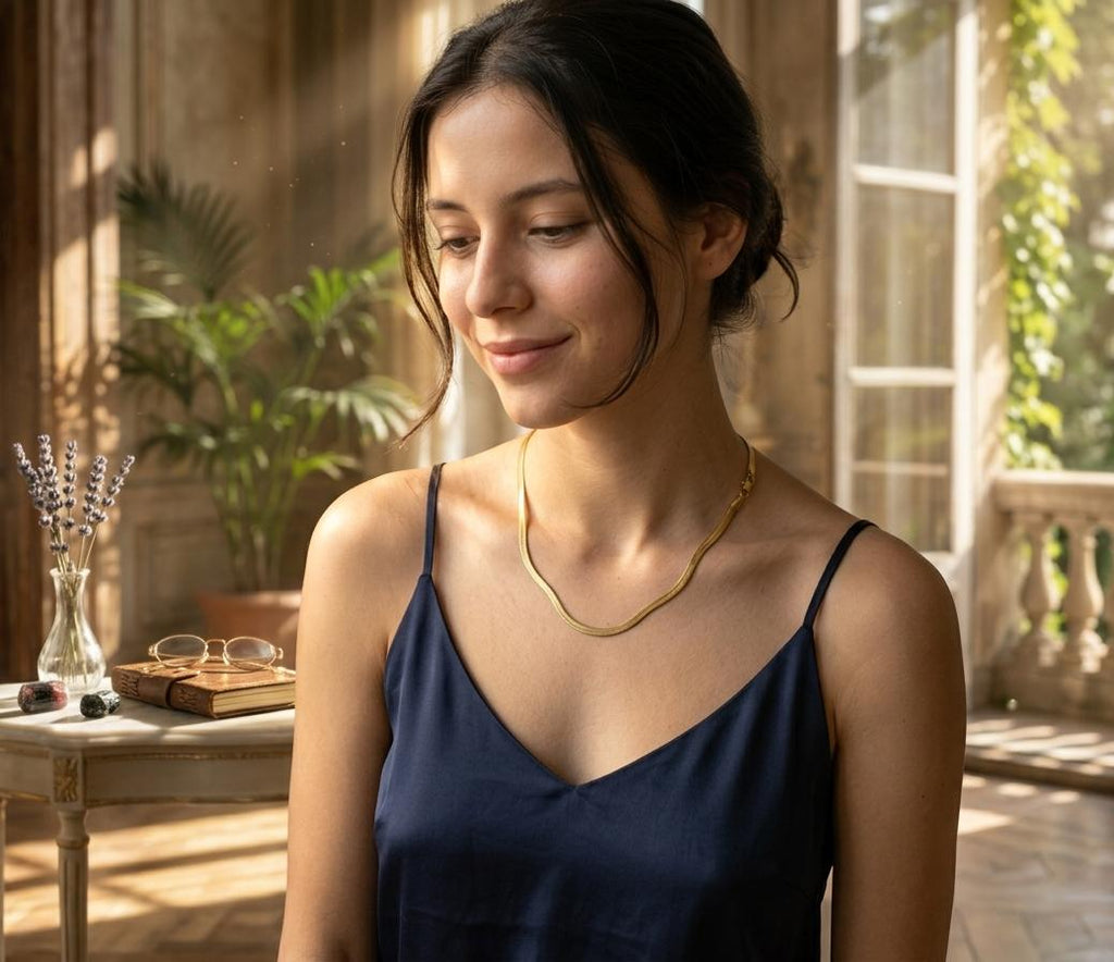 Snake Chain Necklace – Sleek Minimal Luxury