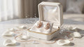 Luxury Pearl Halo Drop Earrings