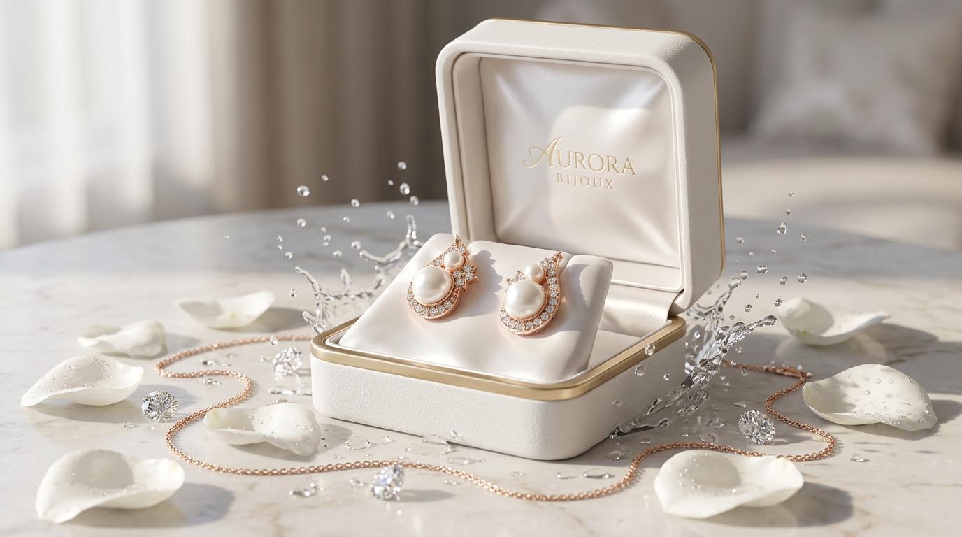 Luxury Pearl Halo Drop Earrings