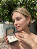 Chic Multicolor Pearl Cluster Earrings