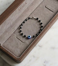 Elegant Evil Eye Beaded Bracelet